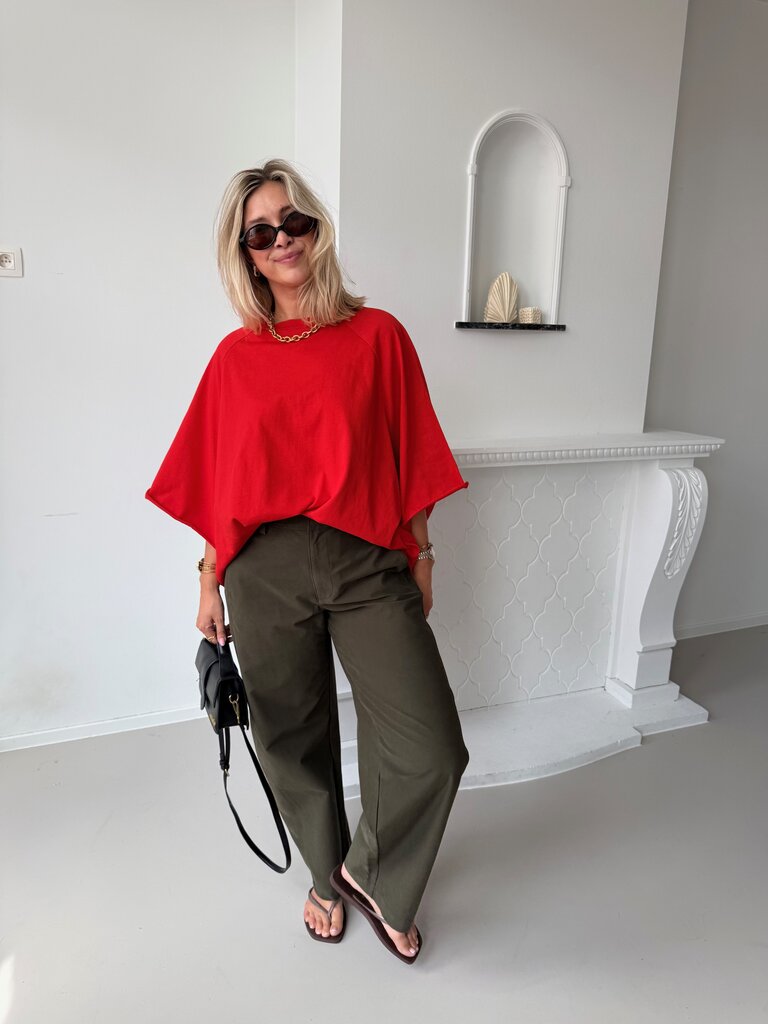Juliette t-shirt red TU