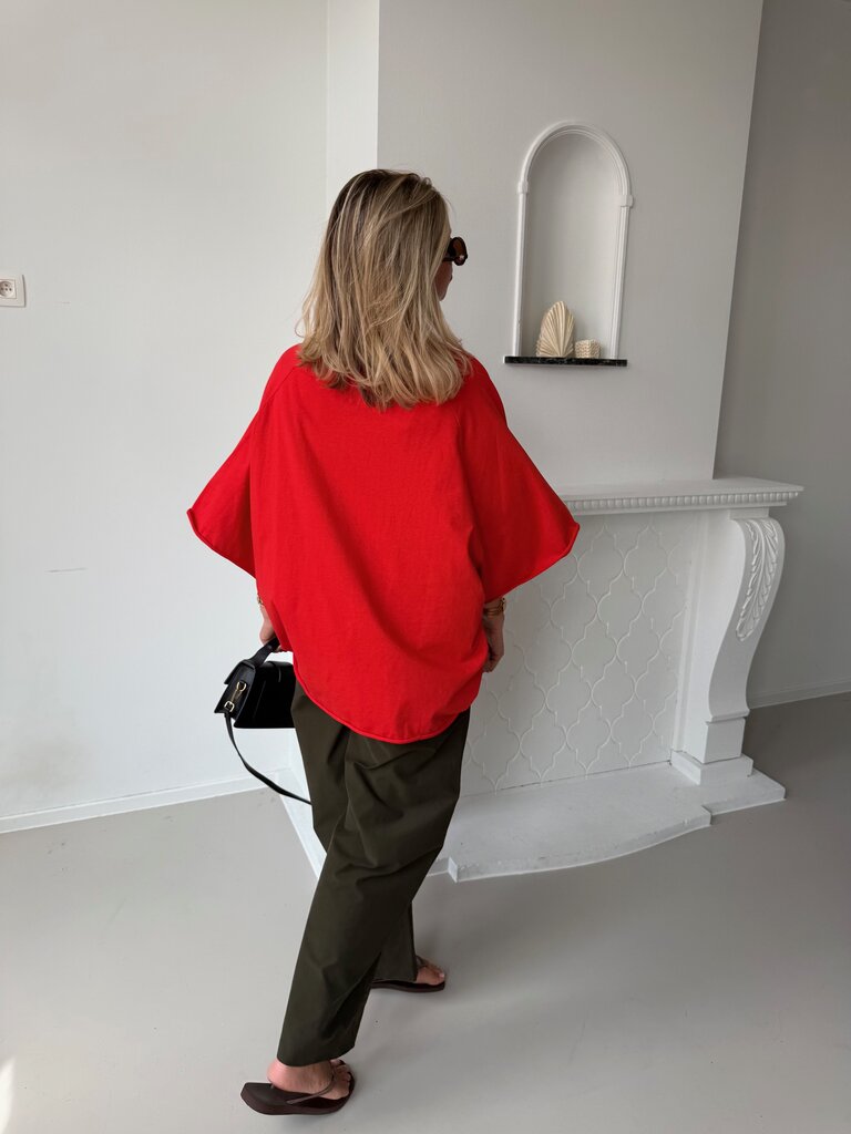 Juliette t-shirt red TU