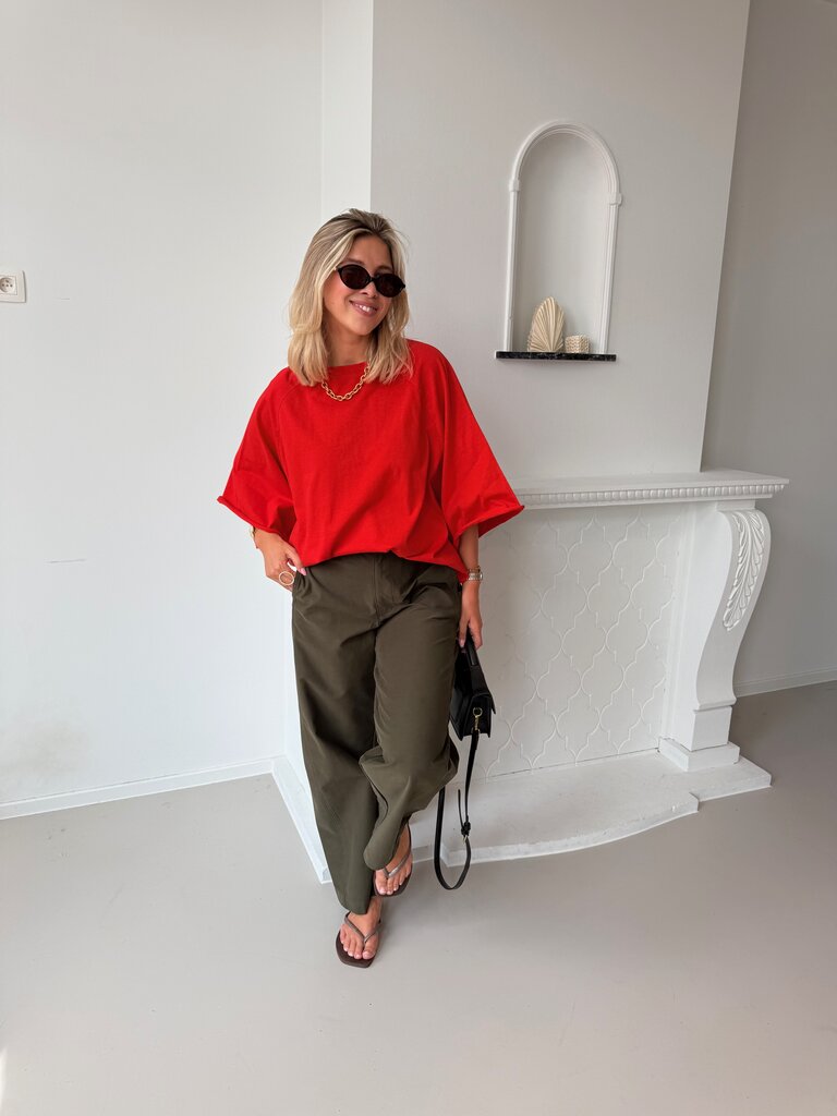 Juliette t-shirt red TU