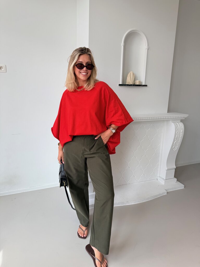 Juliette t-shirt red TU