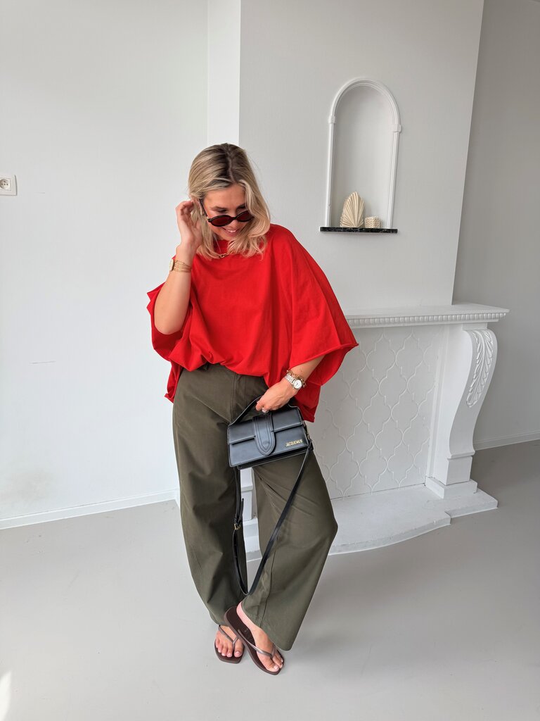 Juliette t-shirt red TU