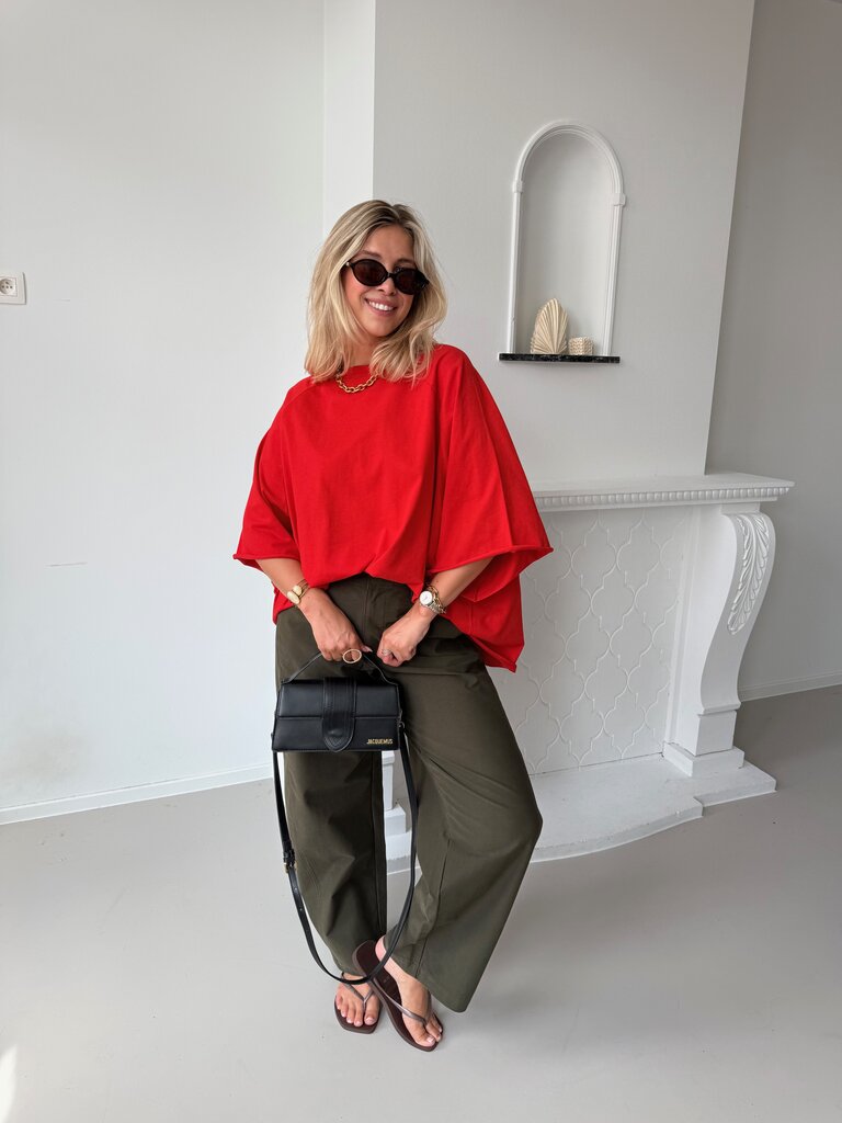 Juliette t-shirt red TU