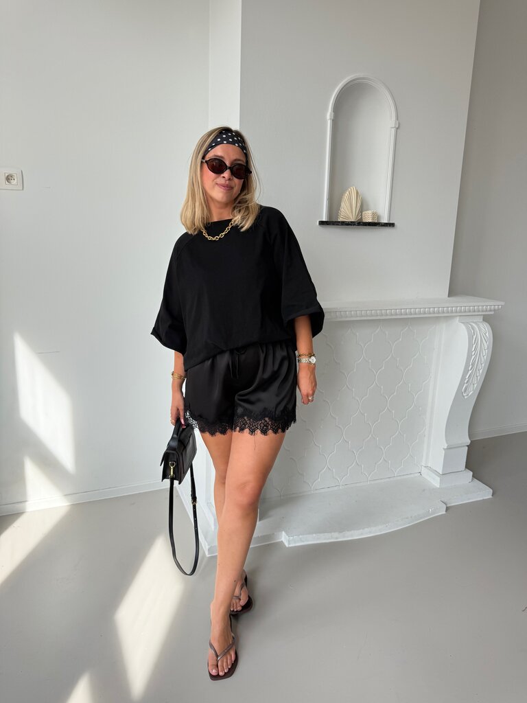 Ava lace short black