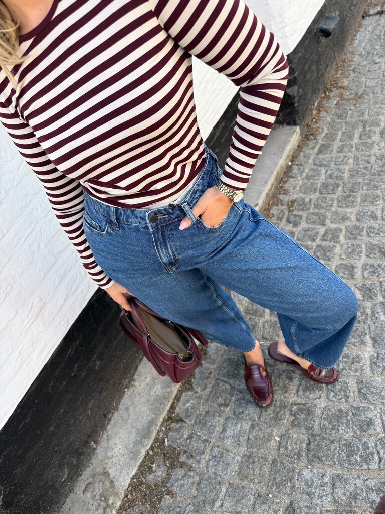 Susie barrel jeans dark blue