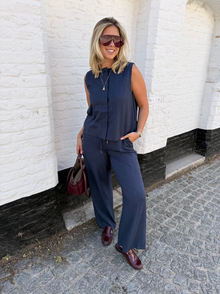 Vesta pantalon blue