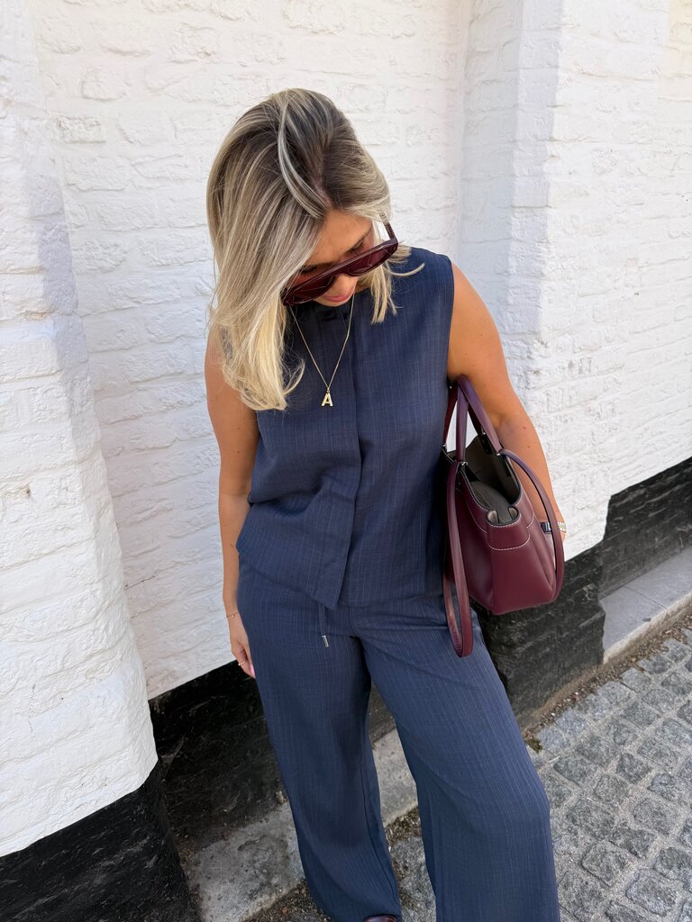 Vesta pantalon blue