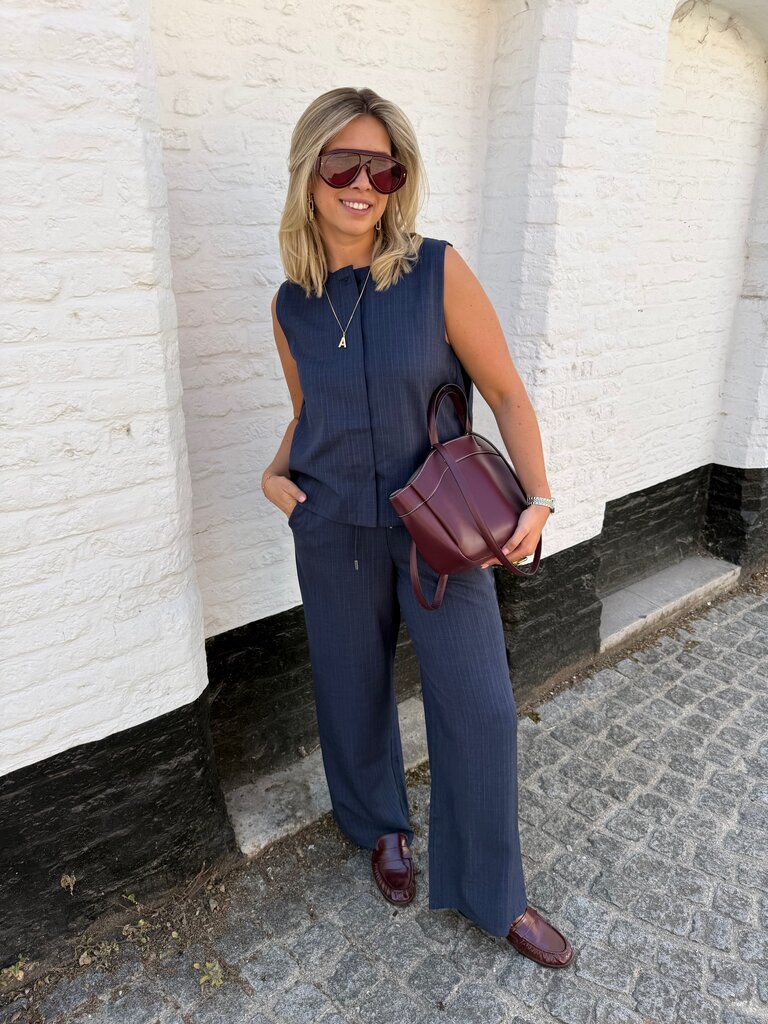 Vesta gilet blue