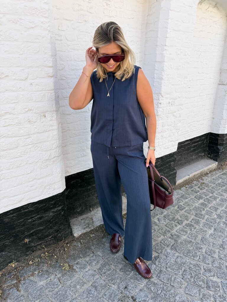 Vesta gilet blue