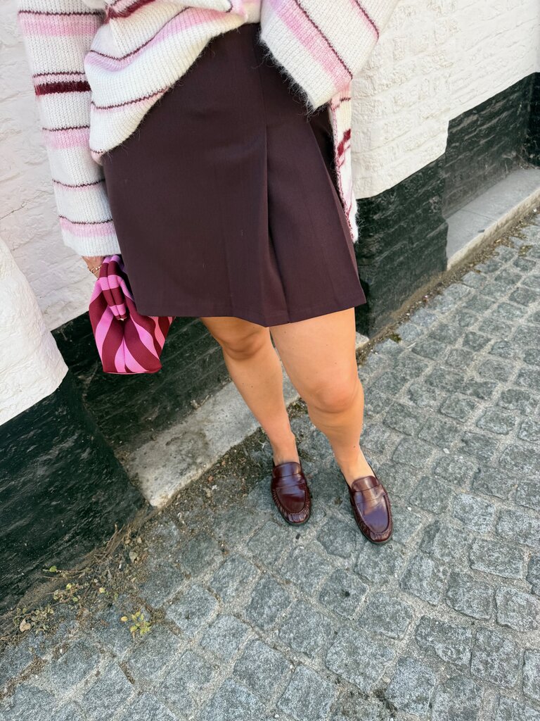 Sulajma skirt burgundy