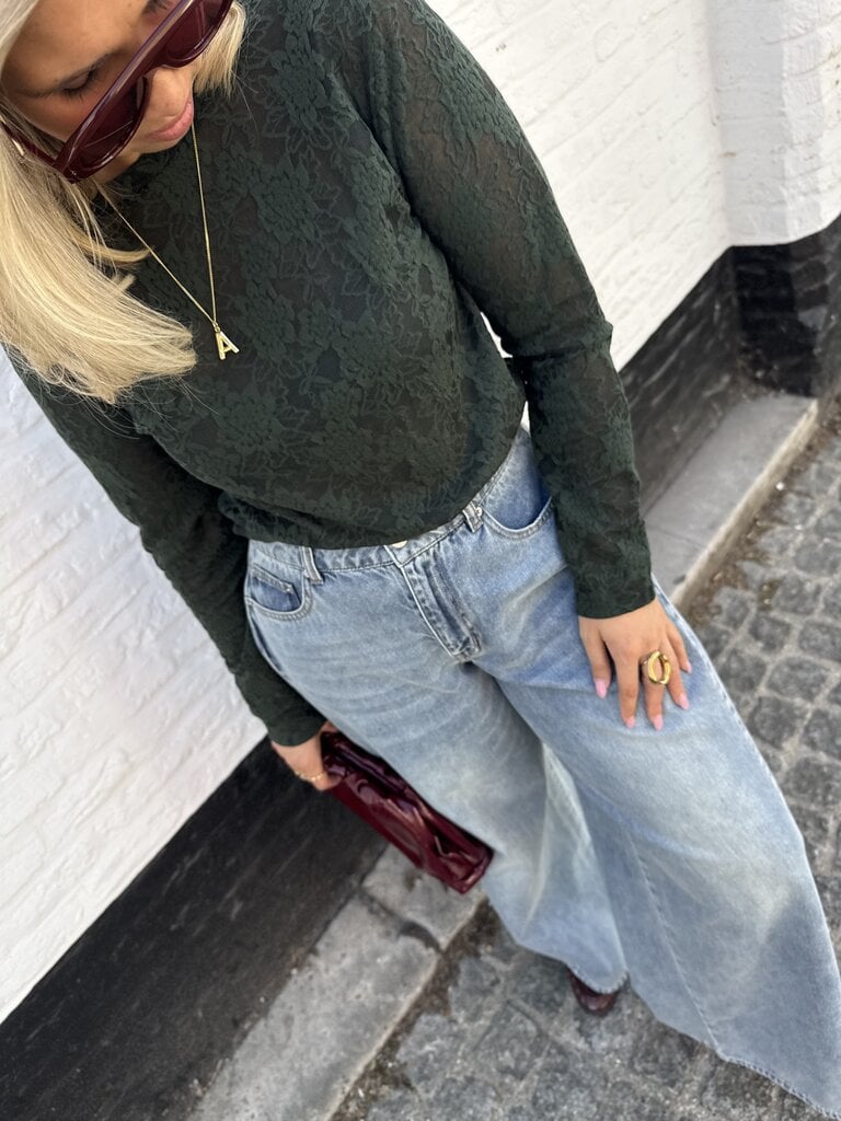 Esvia top green