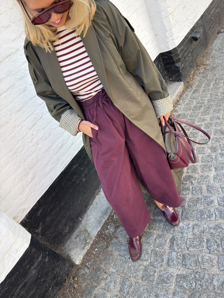 Zizou pantalon bordeaux