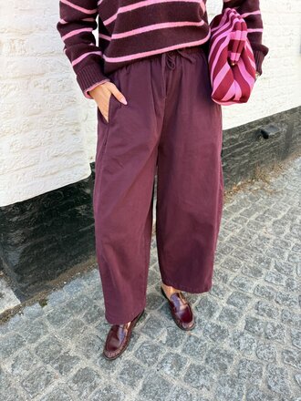 Zizou pantalon bordeaux