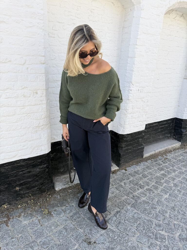 Leonie knit khaki