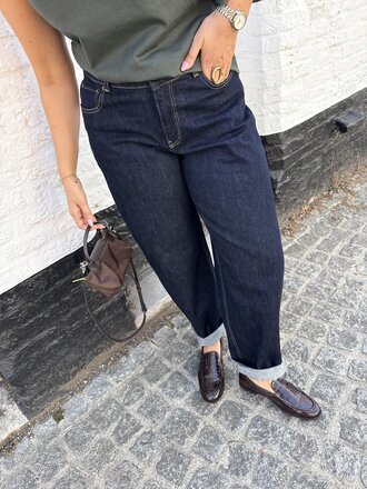 Fuji barrel jeans dark blue