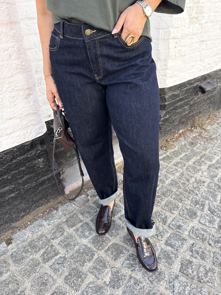 Fuji barrel jeans dark blue