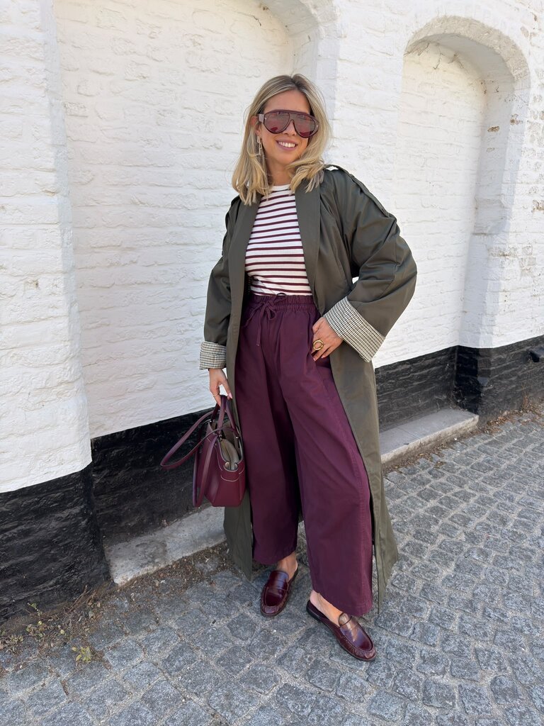 Laurence trenchcoat khaki