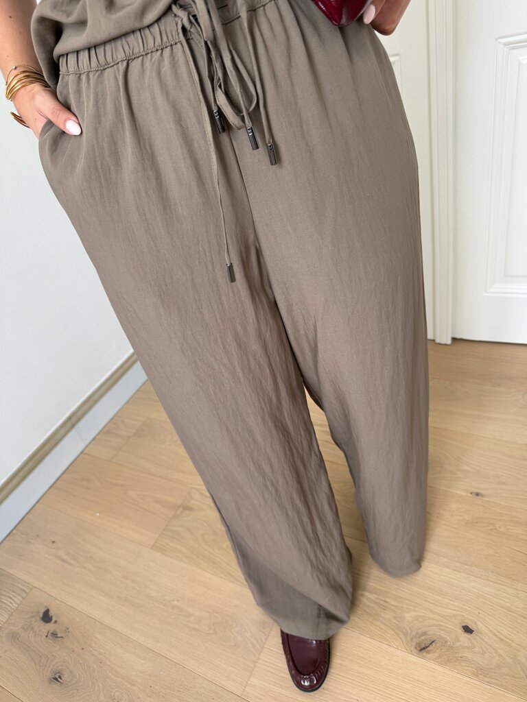 Laya pantalon taupe