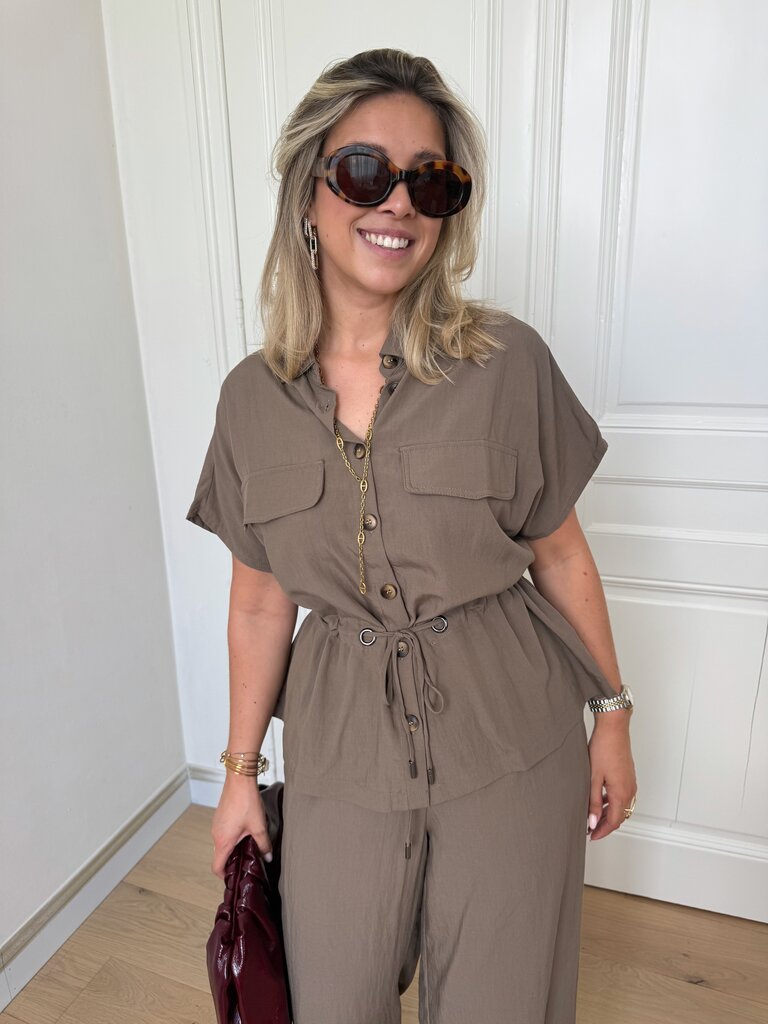 Laya shirt taupe