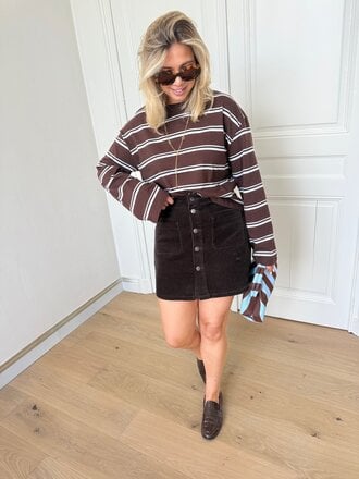 Shiraz skirt brown
