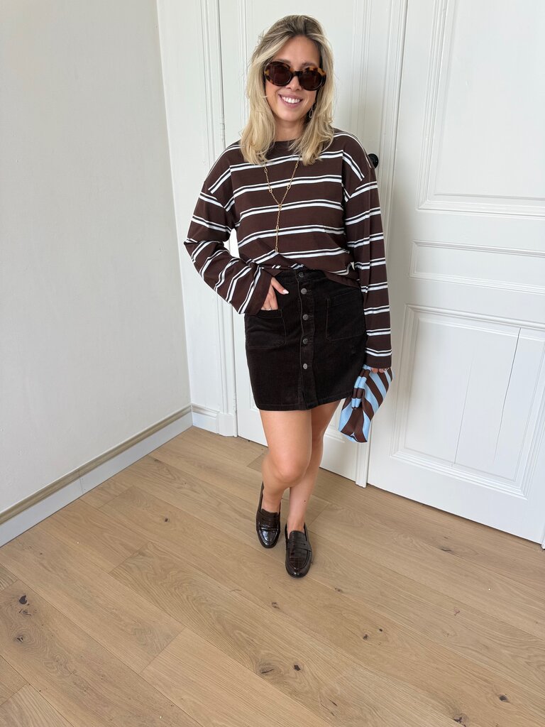 Shiraz skirt brown