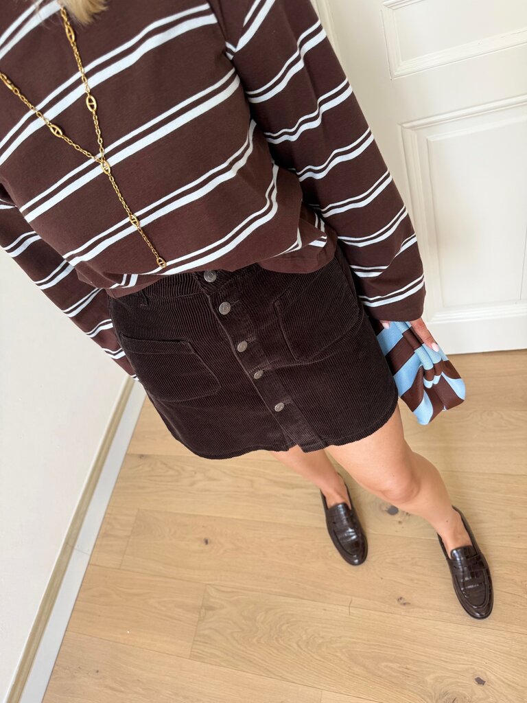 Shiraz skirt brown