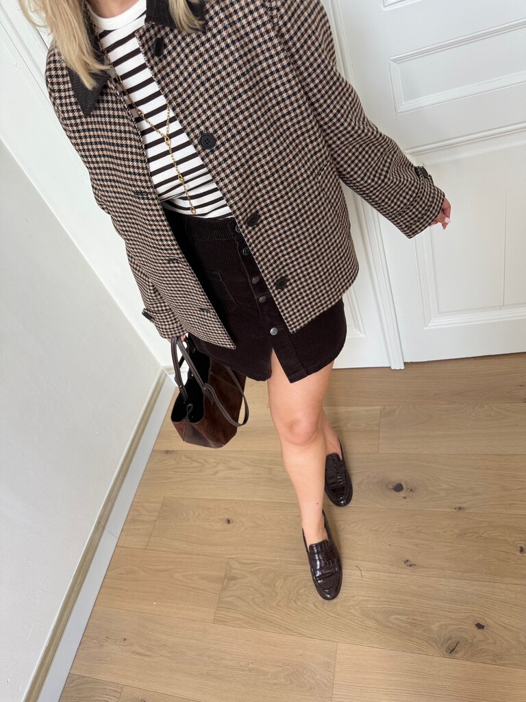 Valerie check jacket