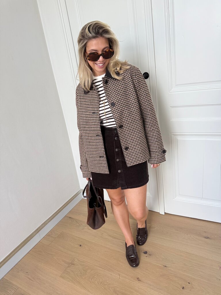 Valerie check jacket