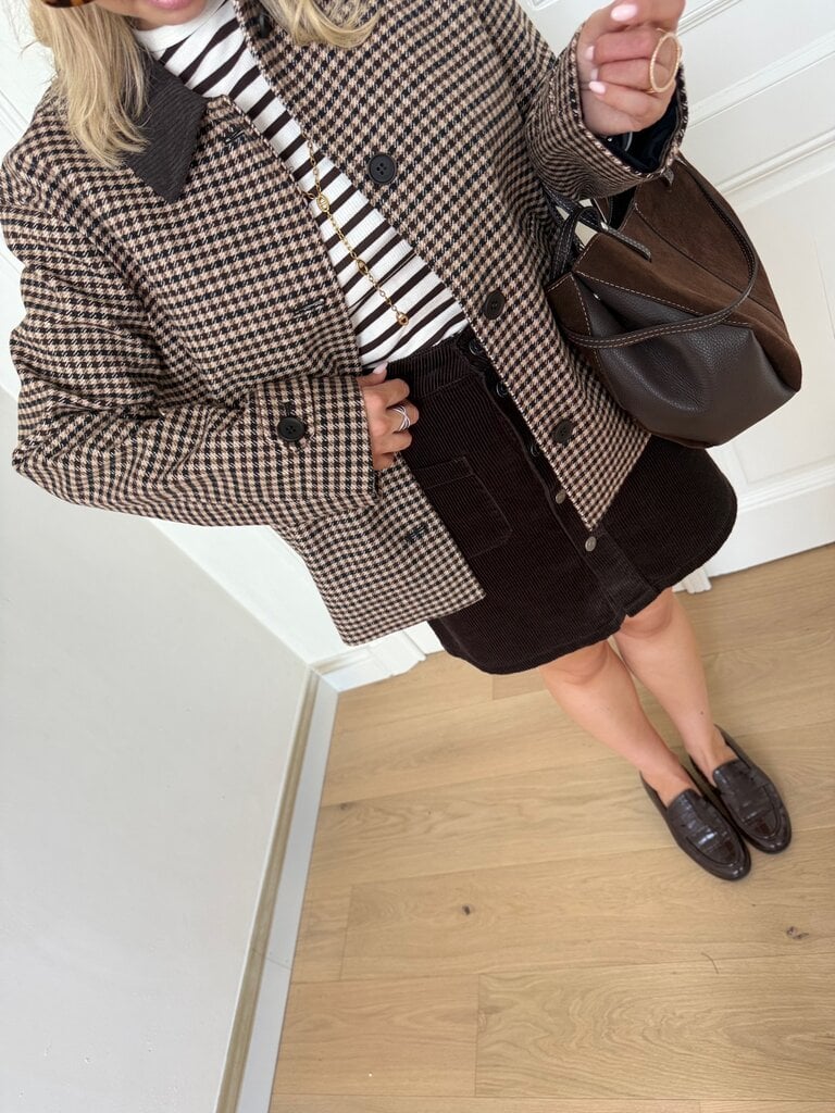 Valerie check jacket