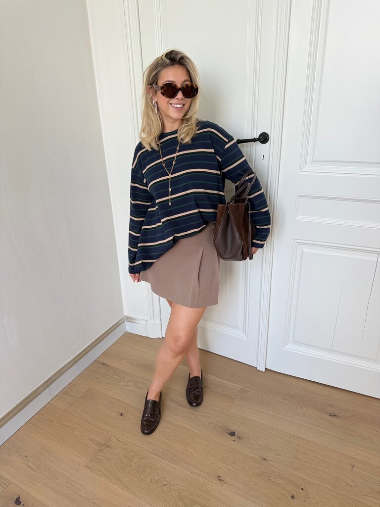 Morgane sweat green/blue
