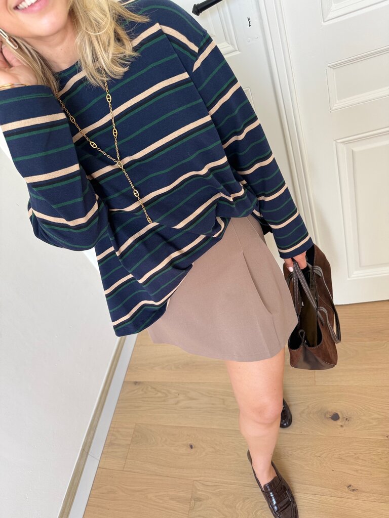 Morgane sweat green/blue