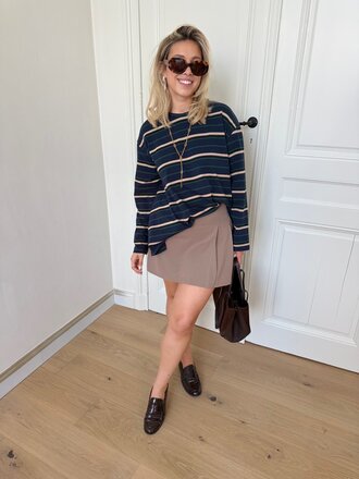 Sulajma skirt taupe
