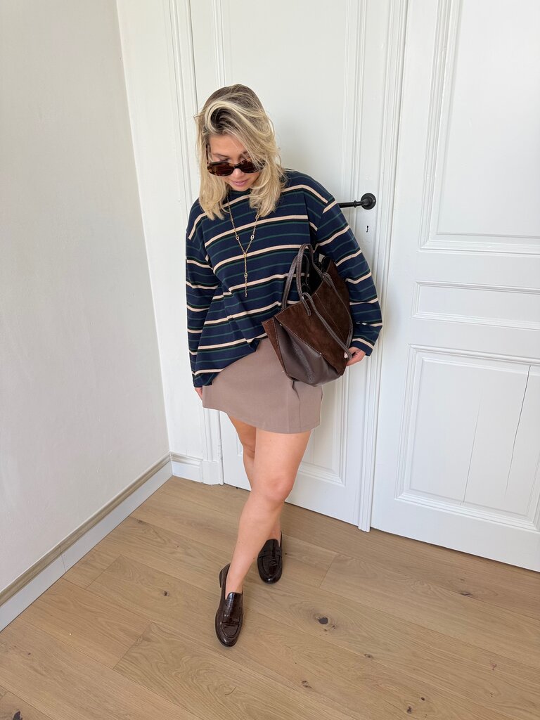 Sulajma skirt taupe