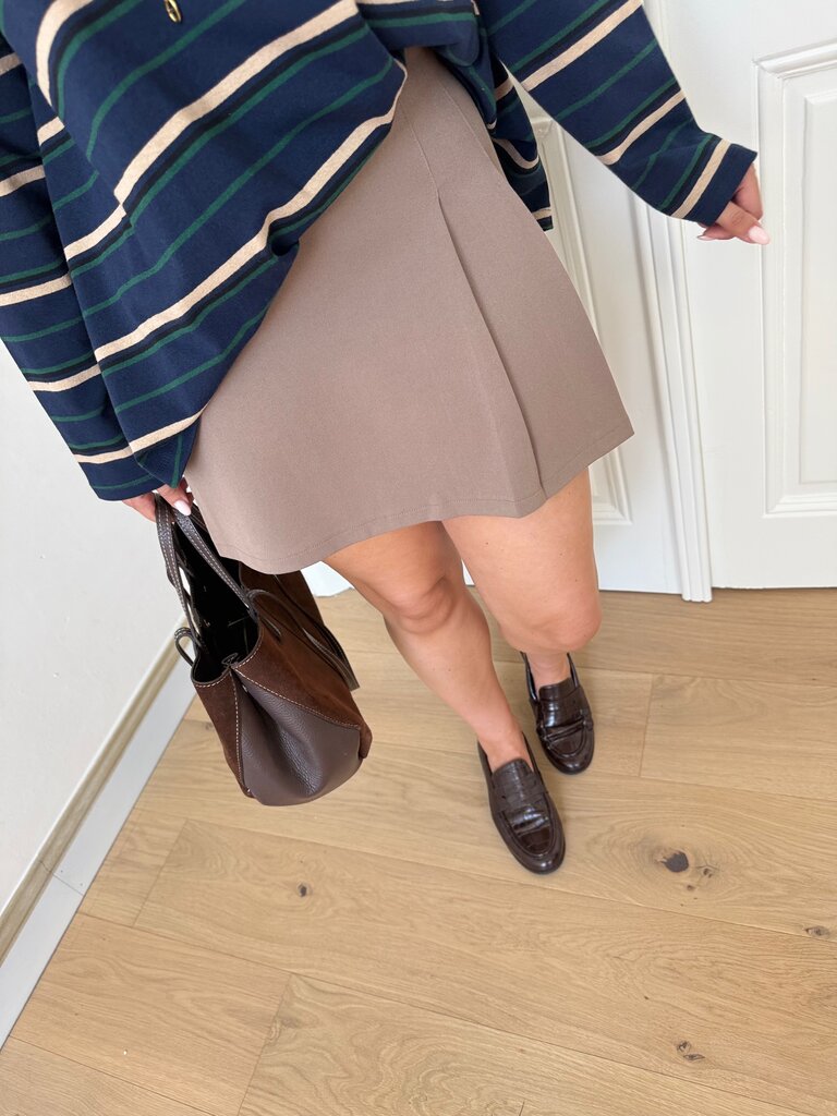 Sulajma skirt taupe