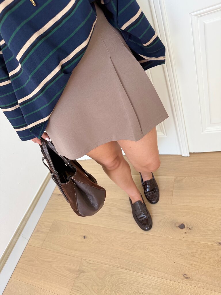 Sulajma skirt taupe