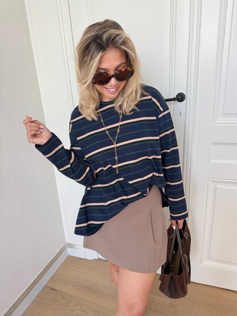 Sulajma skirt taupe