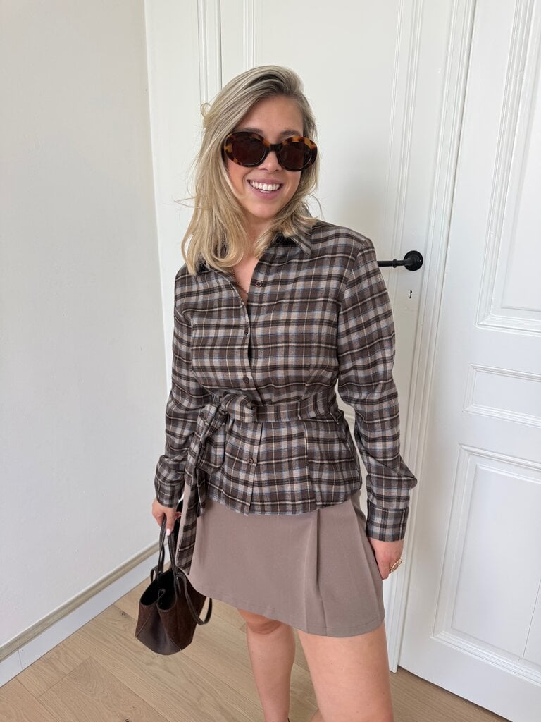 Tamila check shirt