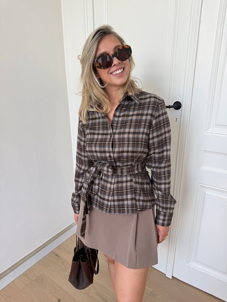 Tamila check shirt
