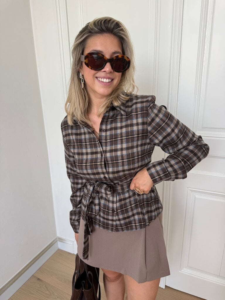 Tamila check shirt