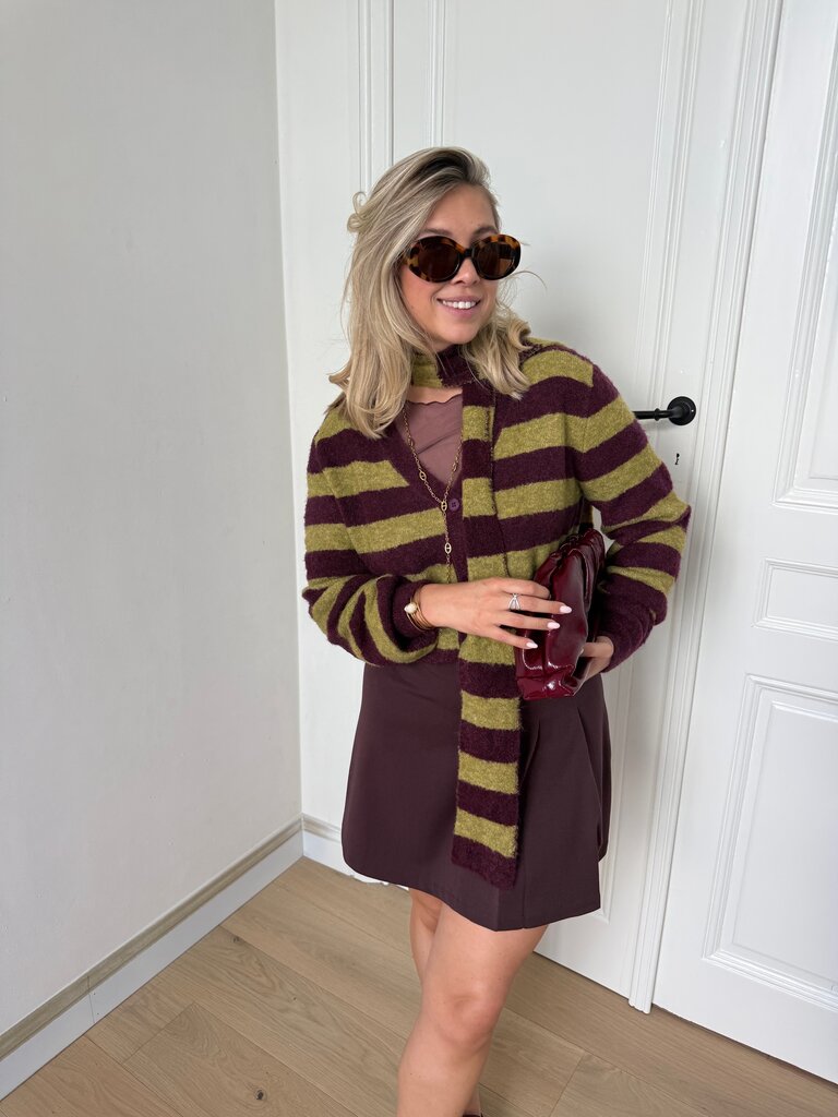 Elsa top burgundy