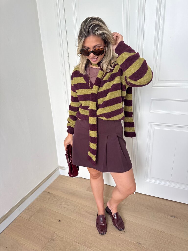 Elsa top burgundy