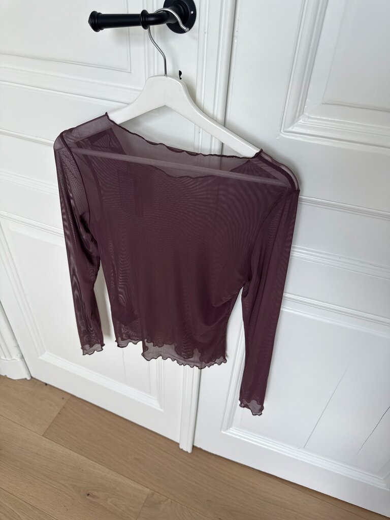 Elsa top burgundy