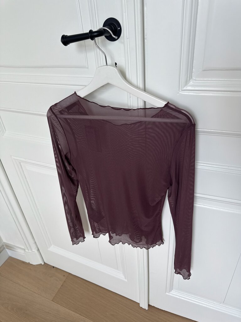 Elsa top burgundy