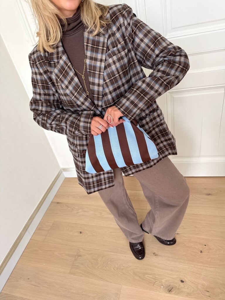 Novalee check blazer