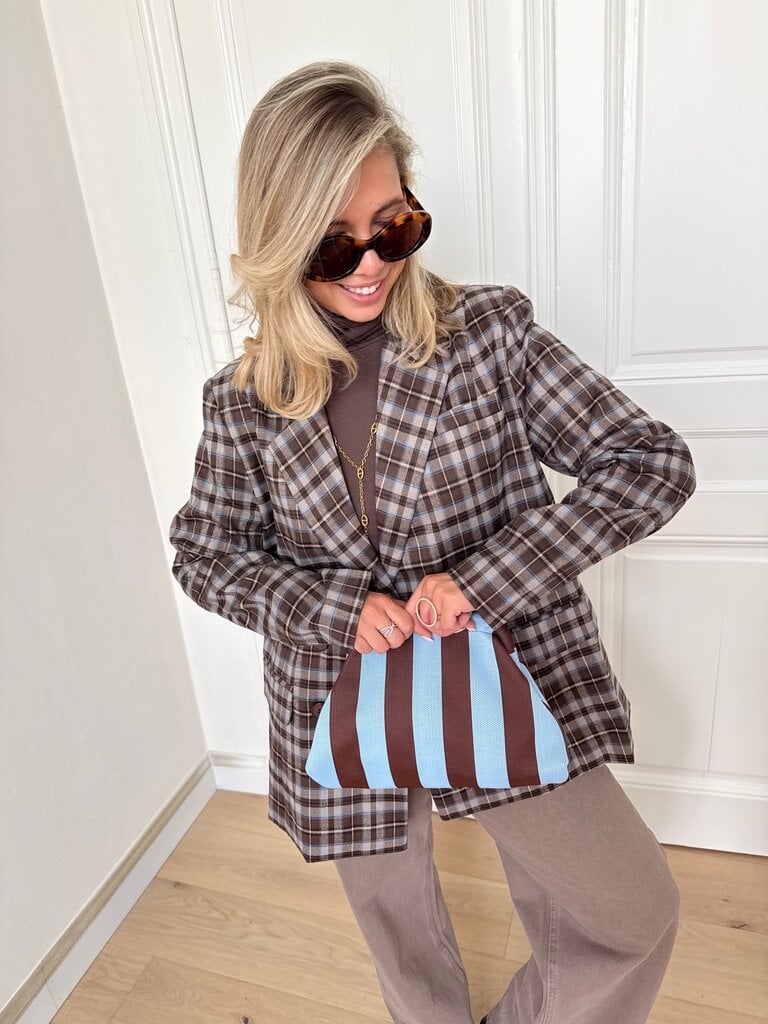 Novalee check blazer
