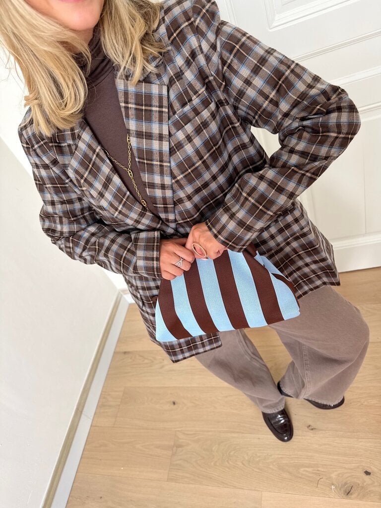 Novalee check blazer