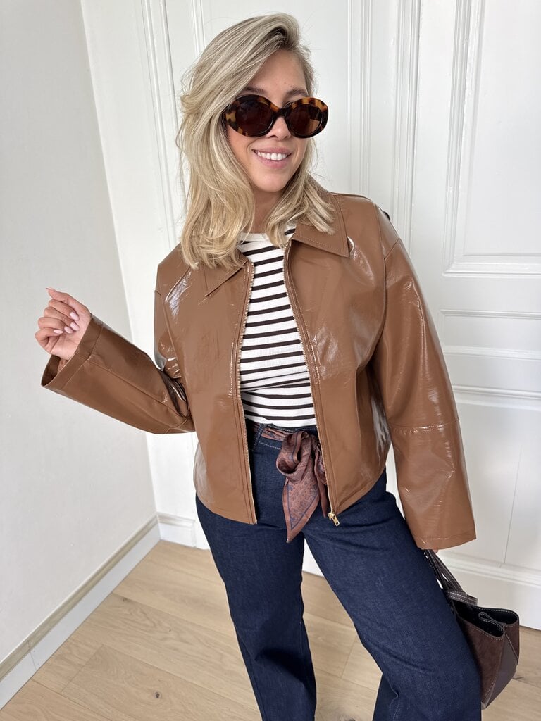 Faye jacket camel