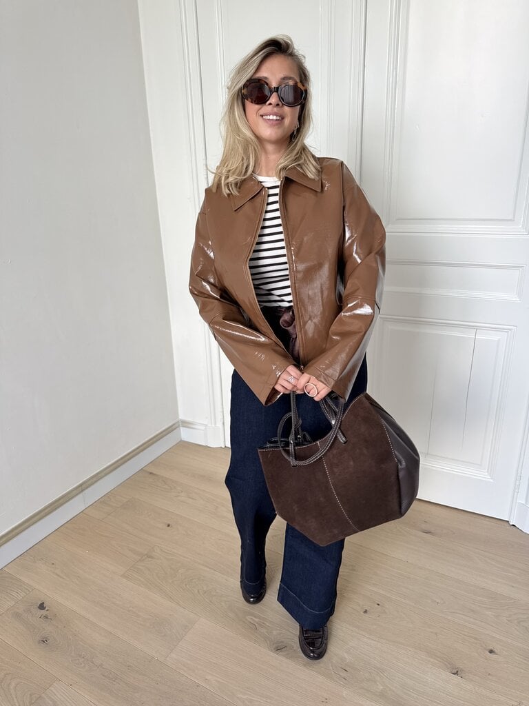 Faye jacket camel