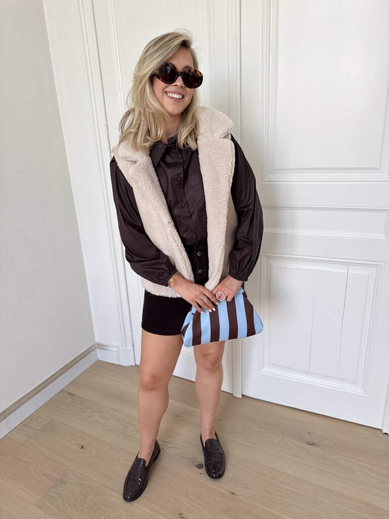 Lamby vest beige
