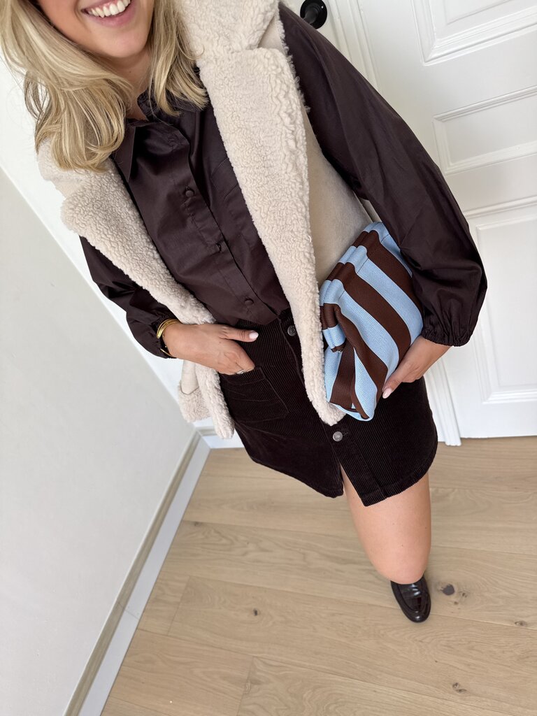 Lamby vest beige
