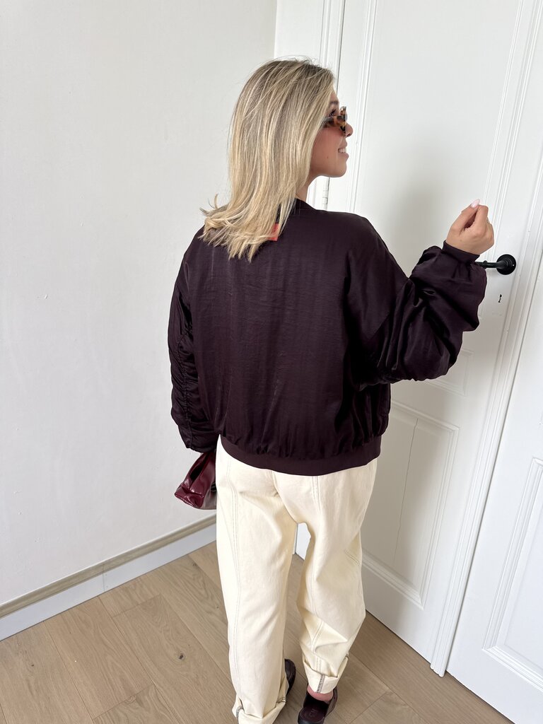 Lenora jacket berry